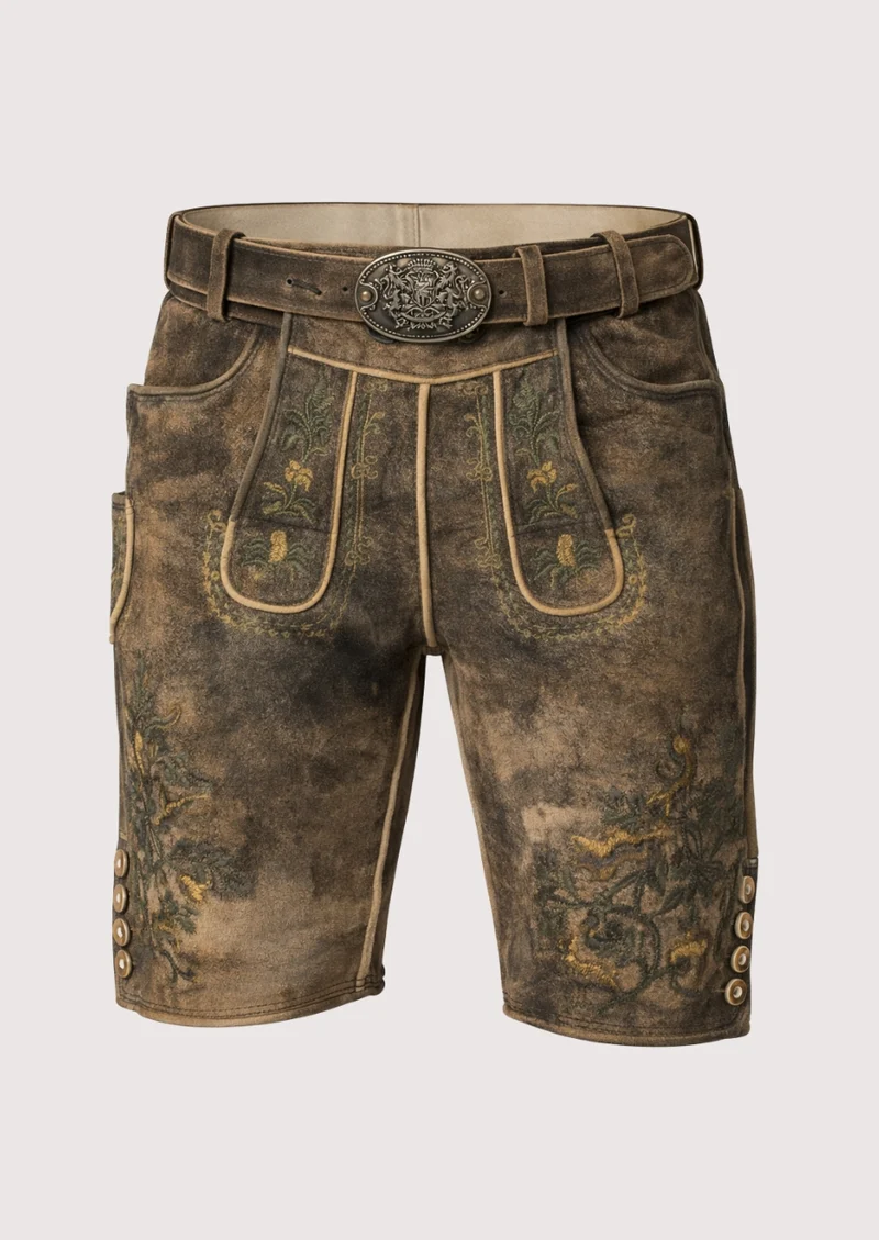 Men’s Forest Brown Lederhosen