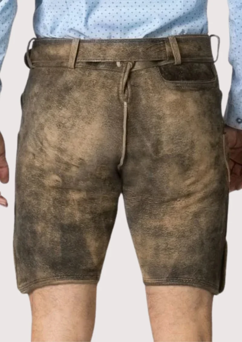 Men’s Forest Brown Lederhosen