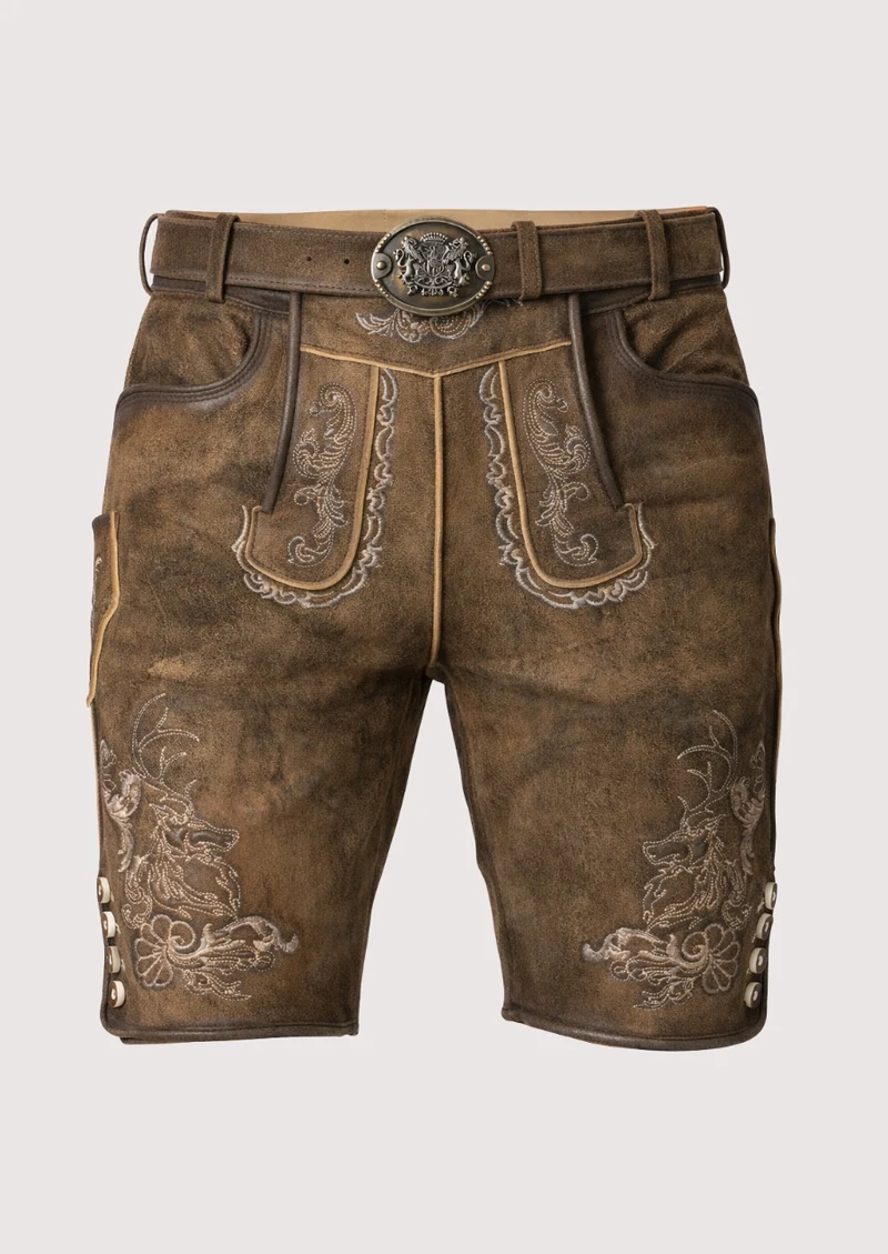 Men’s Bavarian Leather Lederhosen