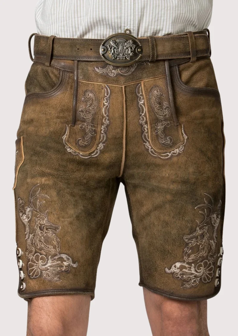 Men’s Bavarian Leather Lederhosen