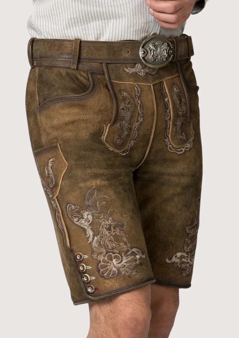 Men’s Bavarian Leather Lederhosen