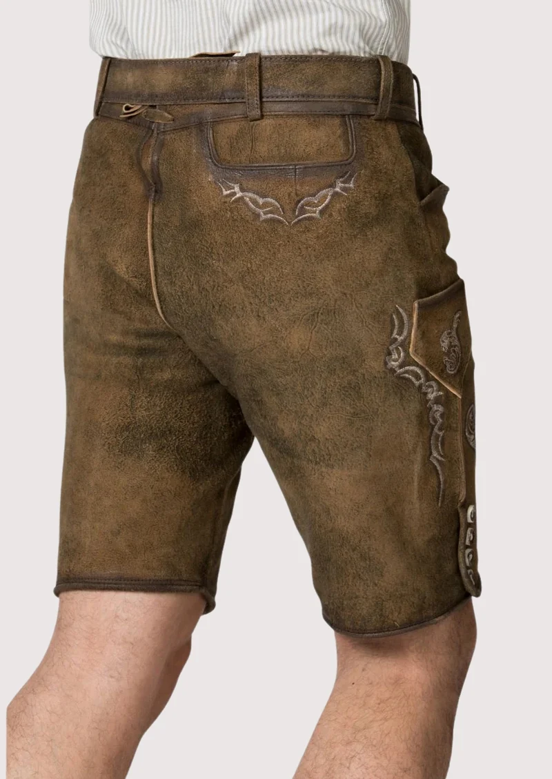 Men’s Bavarian Leather Lederhosen