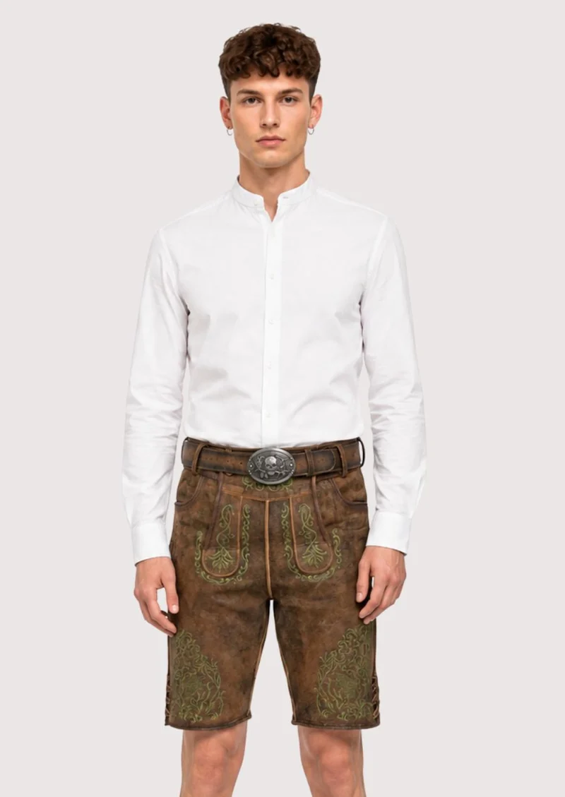 Classic Fit Genuine Leather Timeless Lederhosen