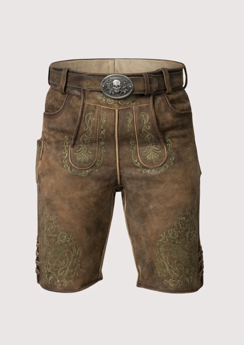 Classic Fit Genuine Leather Timeless Lederhosen