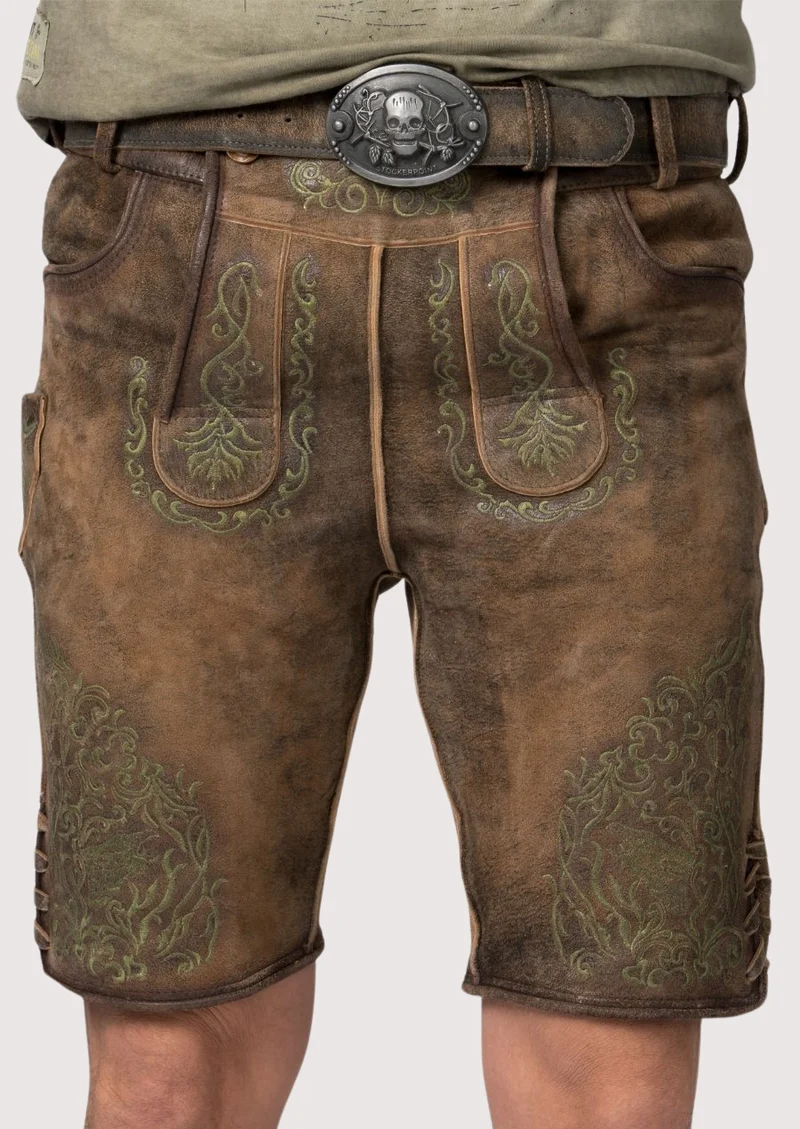 Classic Fit Genuine Leather Timeless Lederhosen
