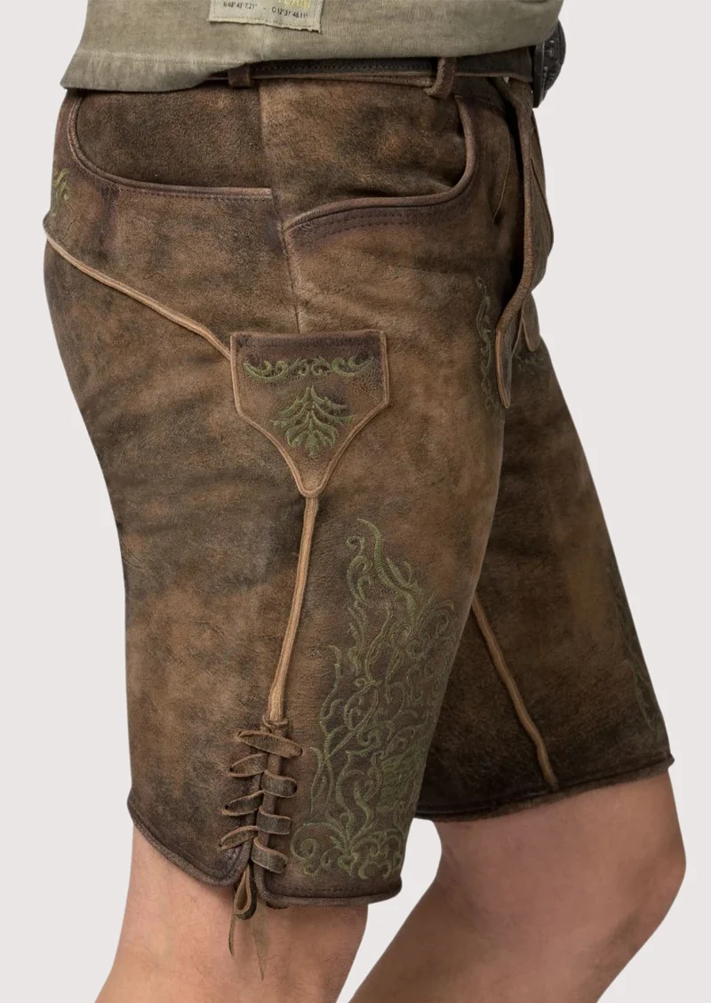 Classic Fit Genuine Leather Timeless Lederhosen