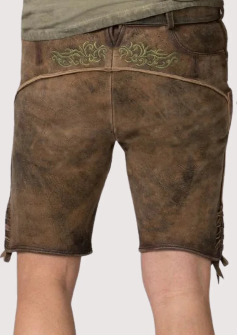 Classic Fit Genuine Leather Timeless Lederhosen