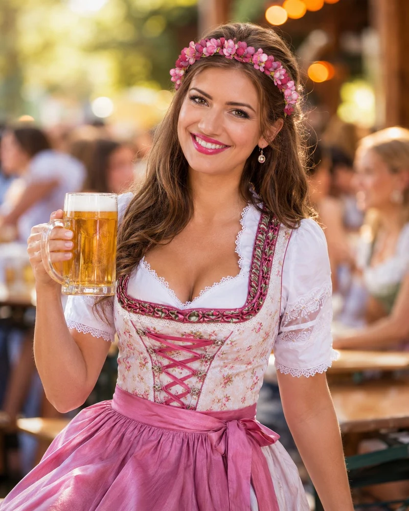 Blumen Haarreif "Elfe" - Schmaler Blütenkranz | Weiß