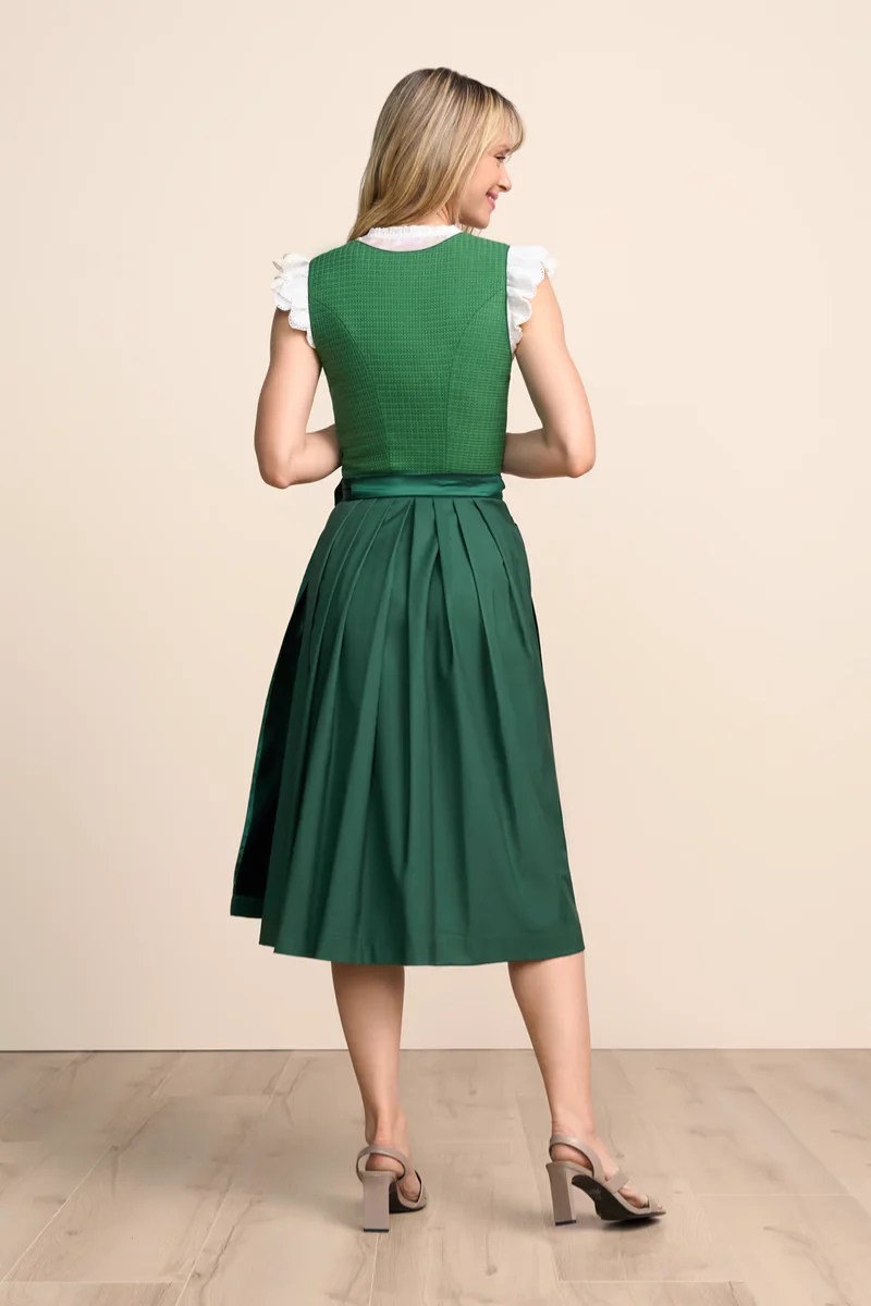 Kruger Long Dirndl 2pc 70cm "Liska" green