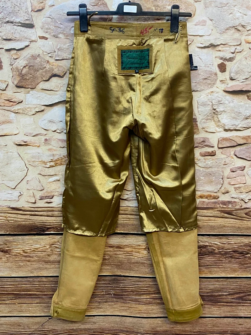 Lange Lederhose Damen Gr. 36 – Marianne Seyfer Lederhose aus Echtleder