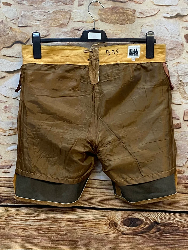 Kurze Trachtenlederhose Herren Gr. 50 – braune Lederhose von Occulto Trachten