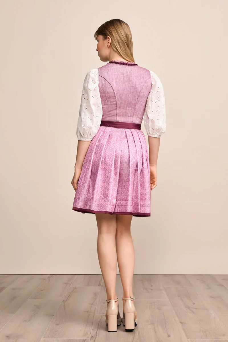 Kruger Mini Dirndl 2pcs. 50cm "Maryanne" red (32)