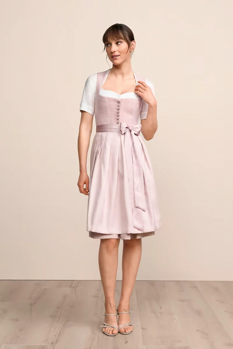 Kruger Madelen Midi Dirndl, Pink — 60cm 2pc Set