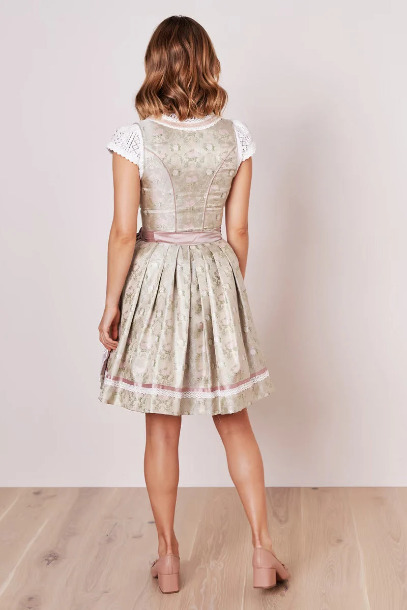Kruger Juliane Mini Dirndl, Green — 50cm 2pc Set