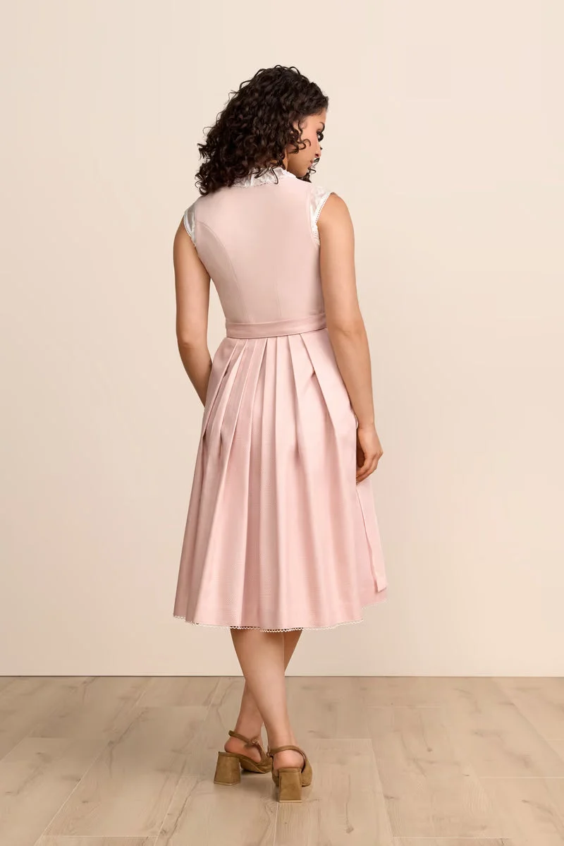 Krüger Sorelle Long Dirndl, Rose — 70cm 2pc Set