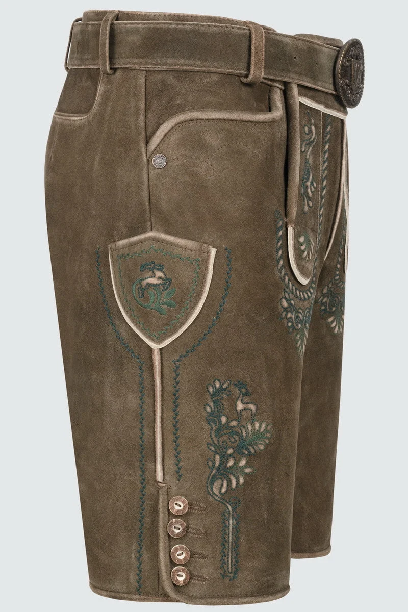 Kruger Men's Lederhosen "Cailan" brown (size 50,54)