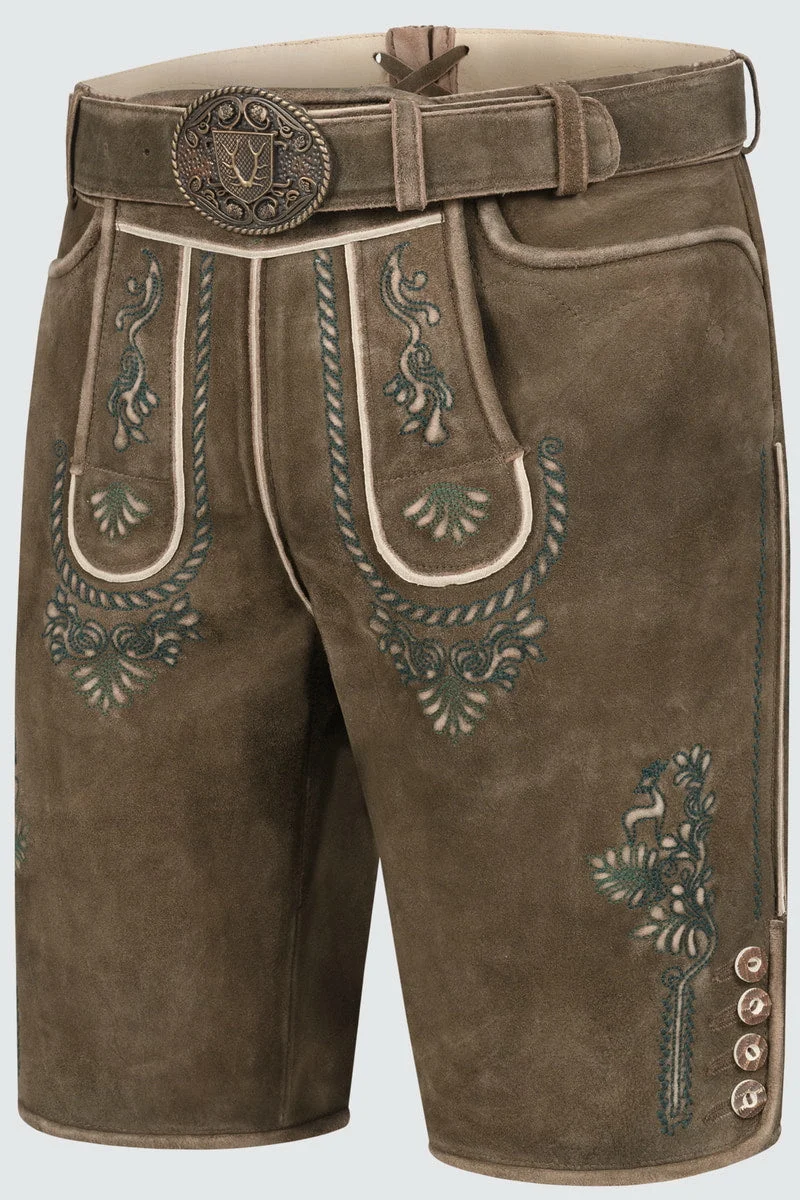 Kruger Men's Lederhosen "Cailan" brown (size 50,54)