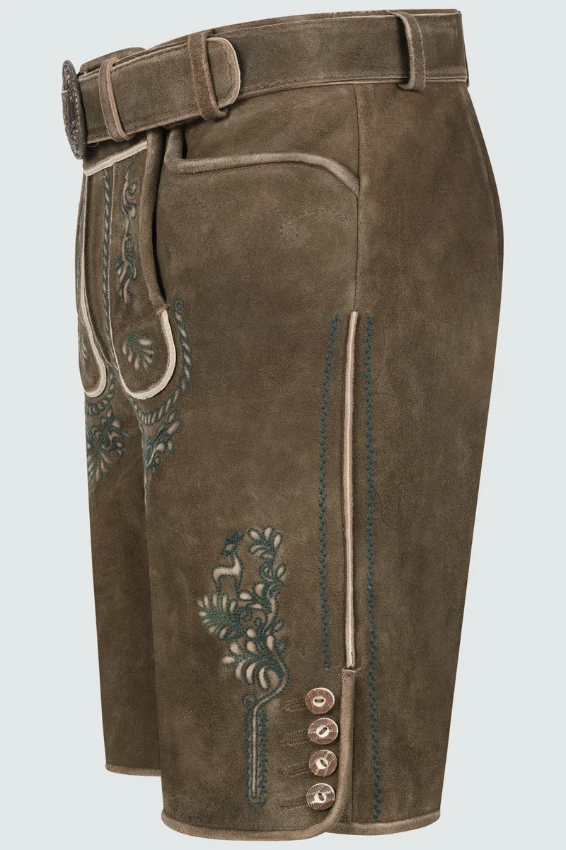 Kruger Men's Lederhosen "Cailan" brown (size 50,54)