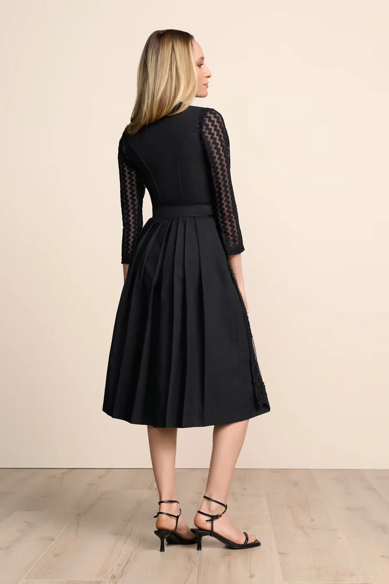 Kruger Long Dirndl 2pcs. 70cm "Odile" black