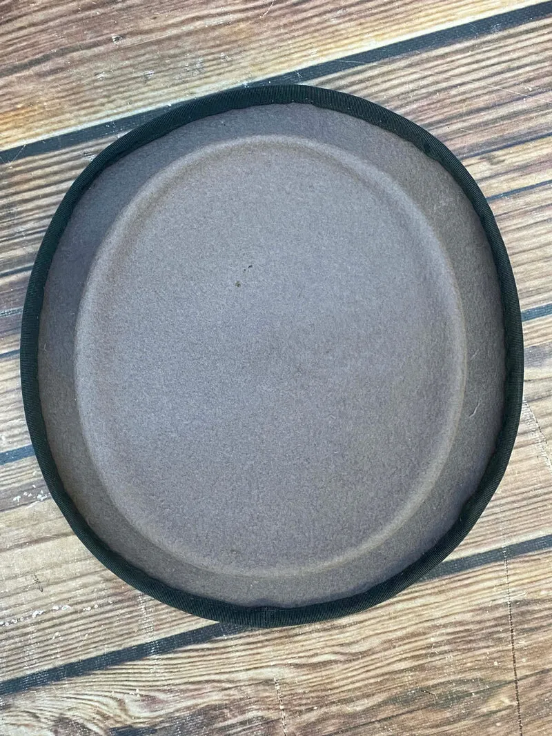 Vintage Zylinder grau Gr. 59