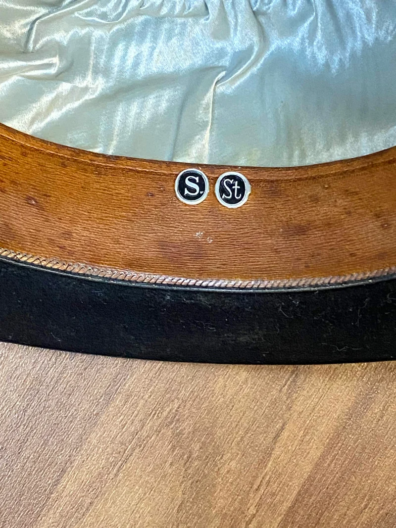 Melonenhut – schwarz - Gr.53