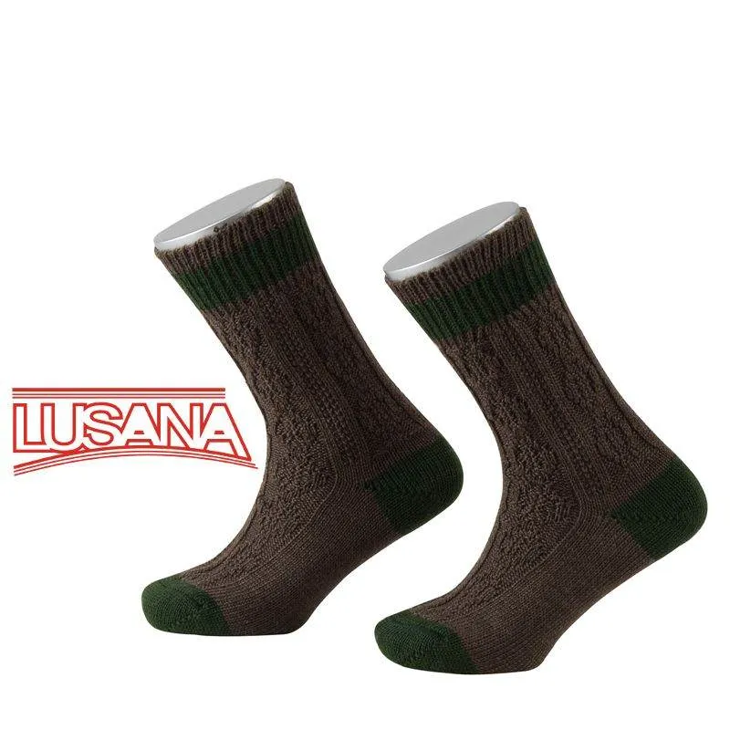Boy's Socks 2-Tone (brown/green)