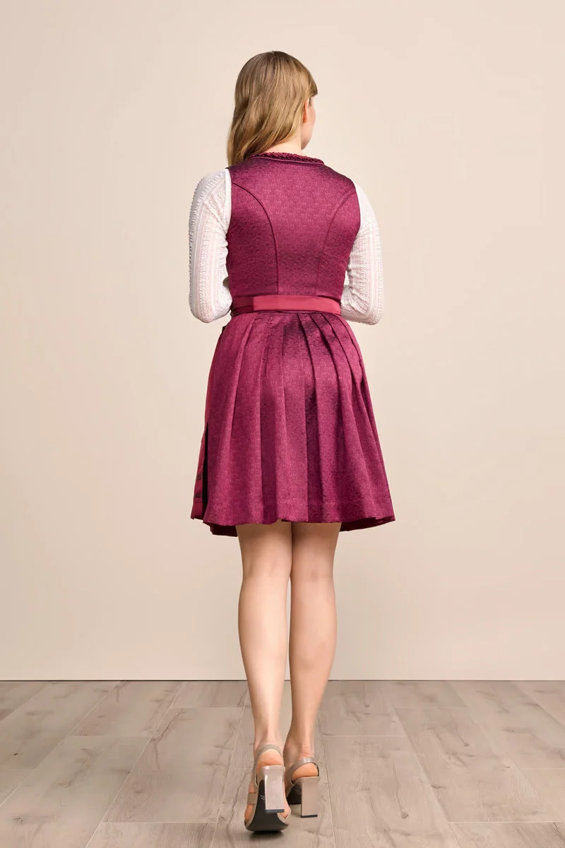 Kruger Thialda Mini Dirndl, Red — 50cm 2pc Set
