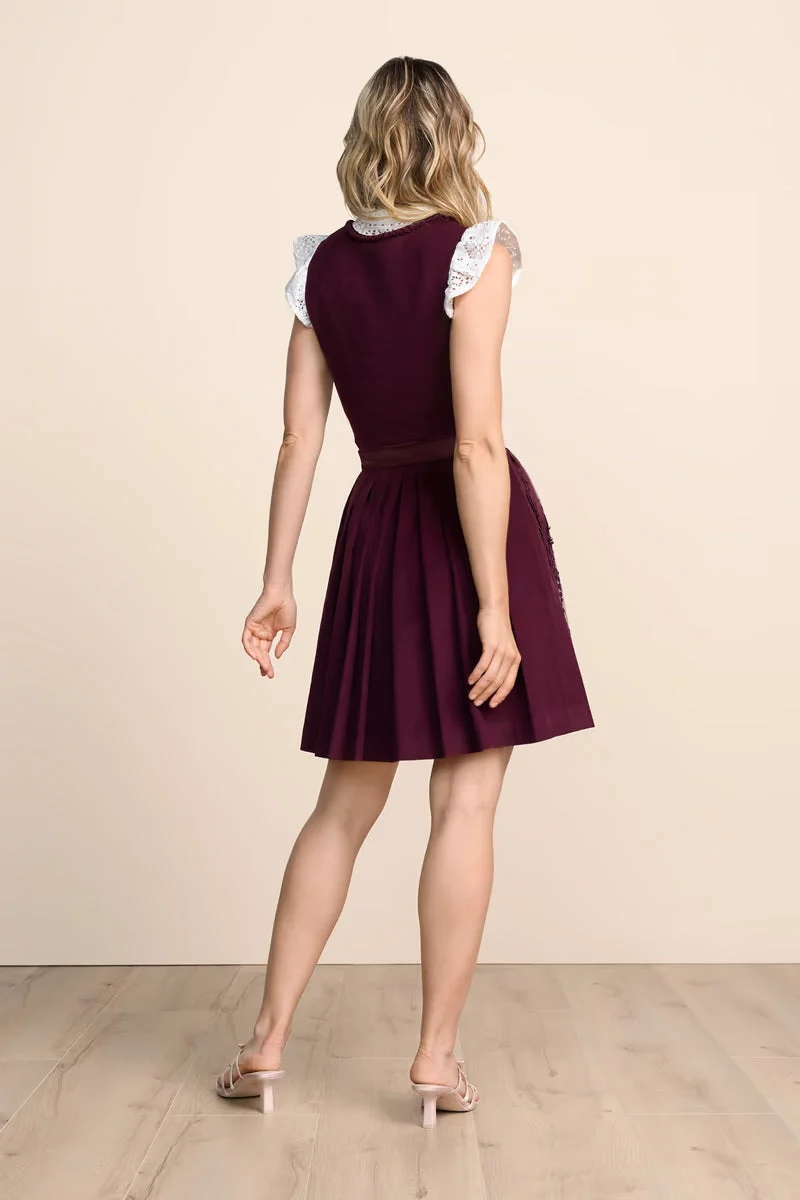 Kruger Mini Dirndl 2pc 50cm "Betty" red