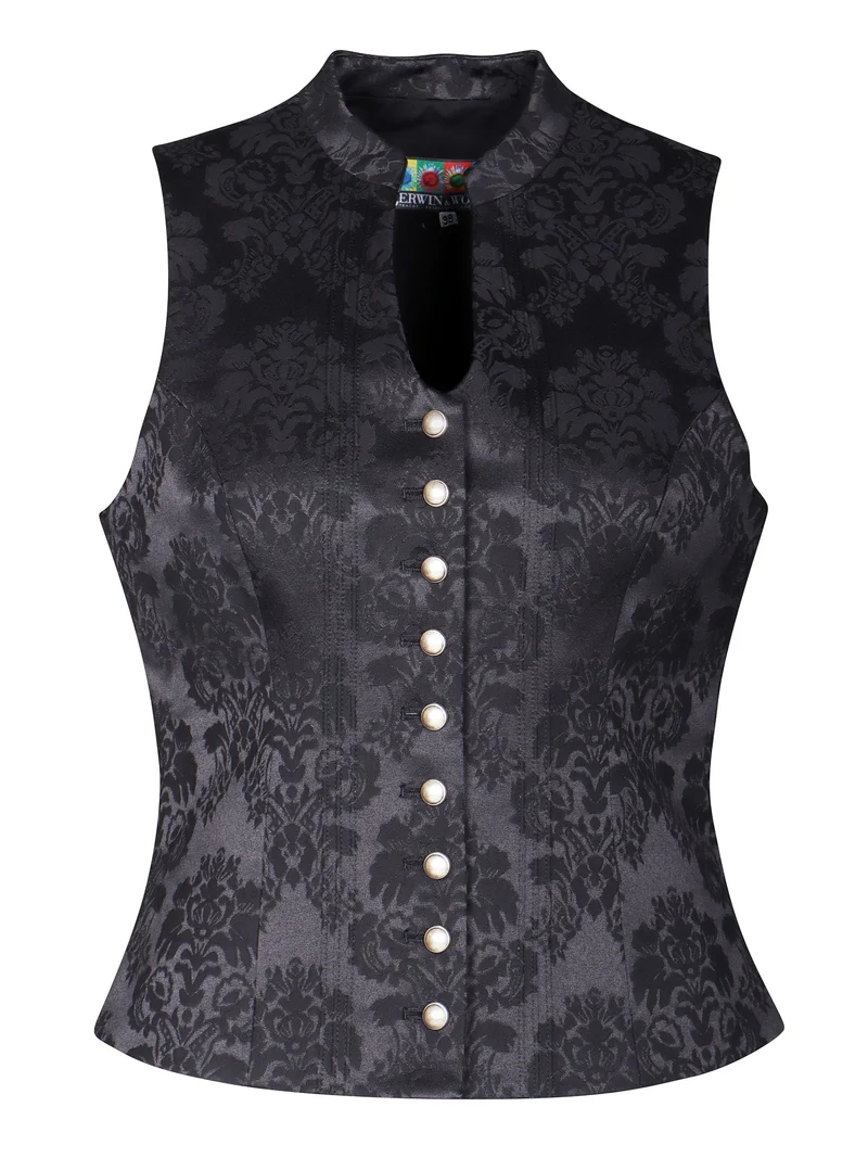 Elegantes Stretch-Jacquard-Mieder