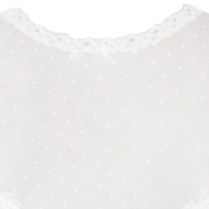 MarJo Dirndlbluse "Anzing" Kurzarm | Offwhite