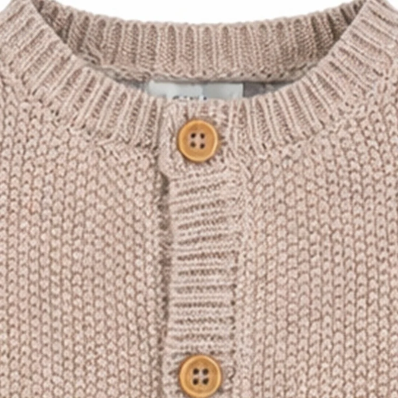 BONDI Baby Jungen Trachten Strickjacke 93985 | Cappuccino