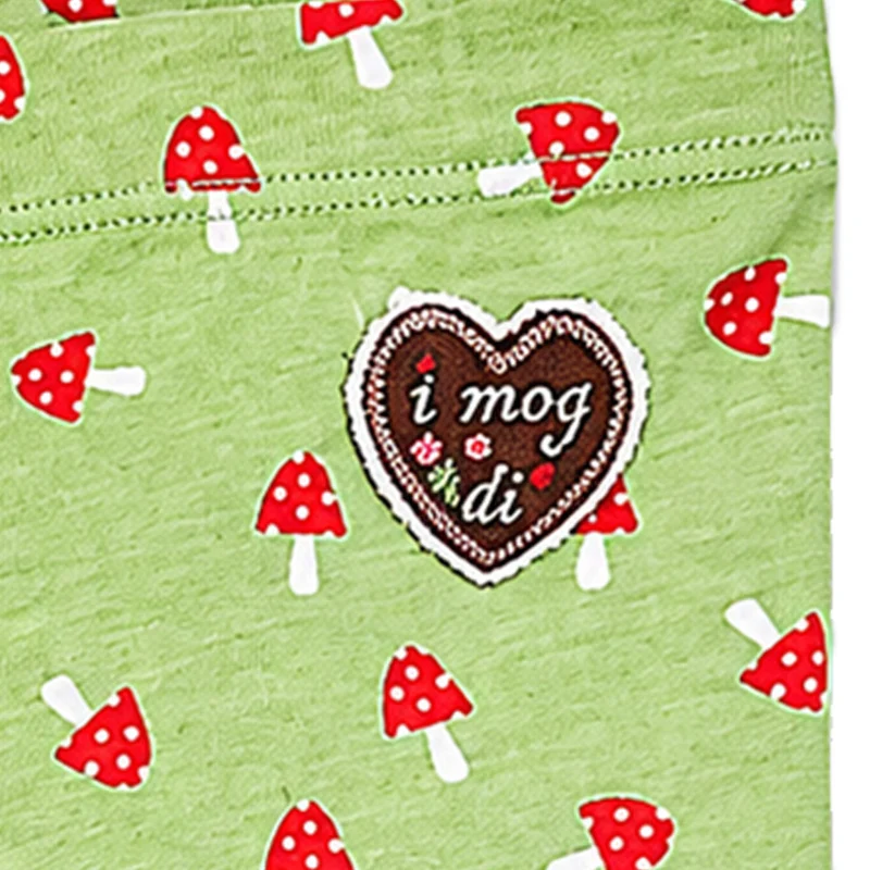 BONDI Baby Mädchen Leggings "Pilzallover" 86686 | Grün
