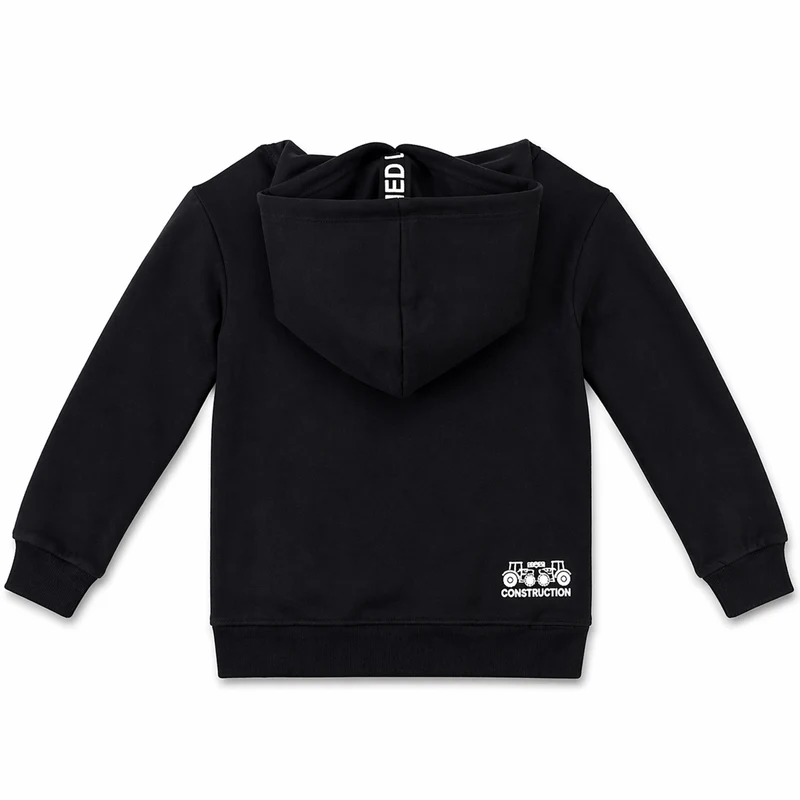 BONDI Jungen Hoodie Sweatshirt "Power" 33168 | Schwarz
