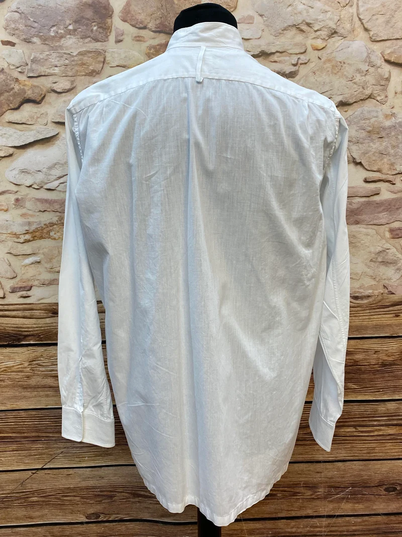 Vintage Frack Hemd – weiß - Gr.41