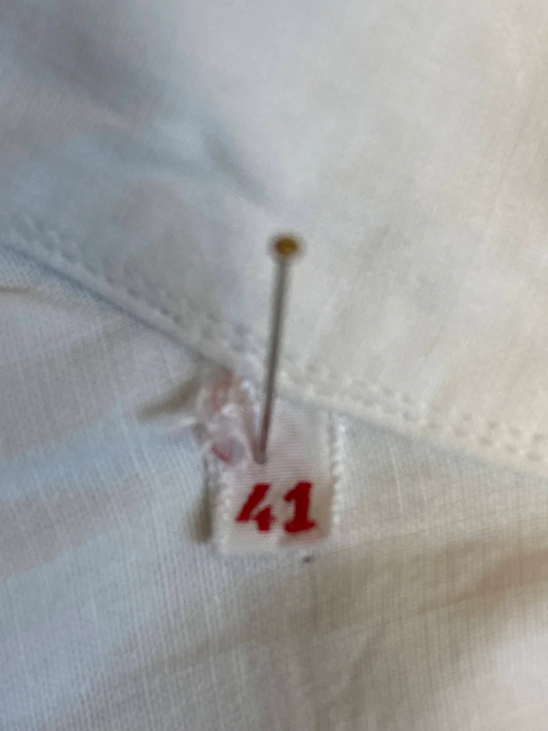 Vintage Frack Hemd – weiß - Gr.41