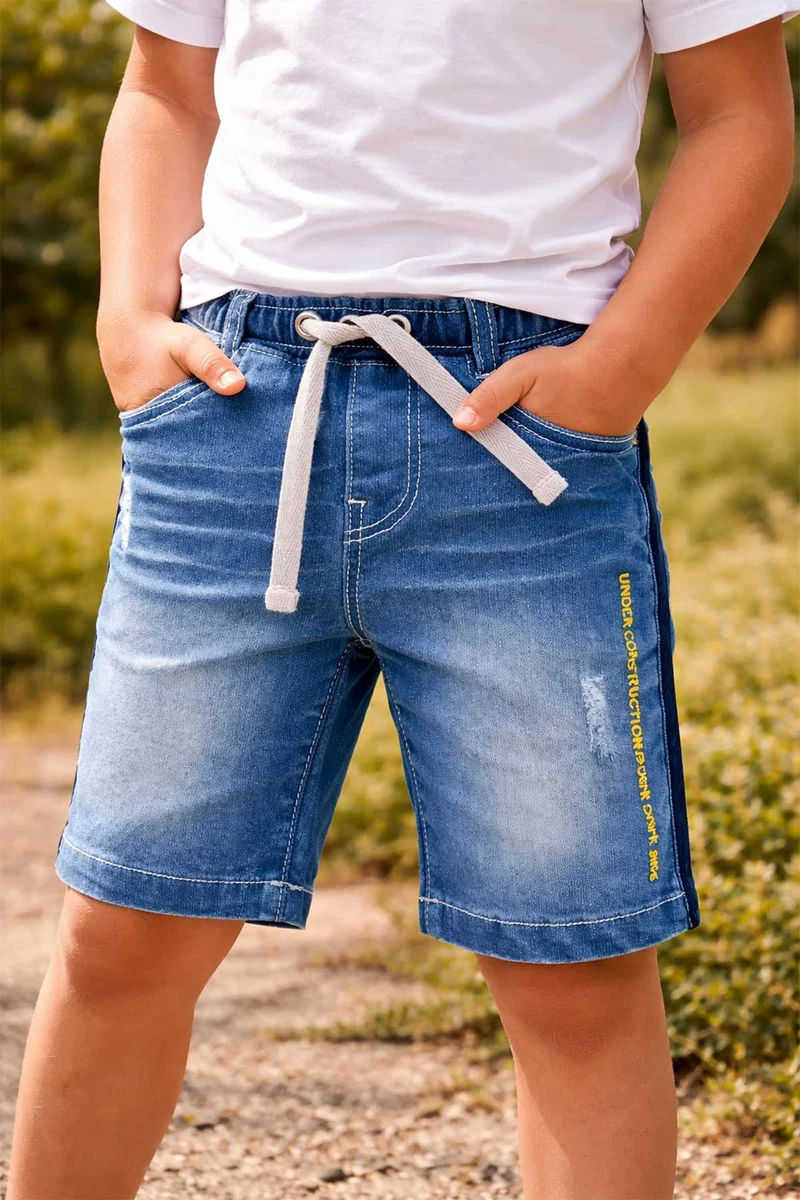 BONDI Jeans Bermuda "Traktor" 33128 Blau | Kurze Hose