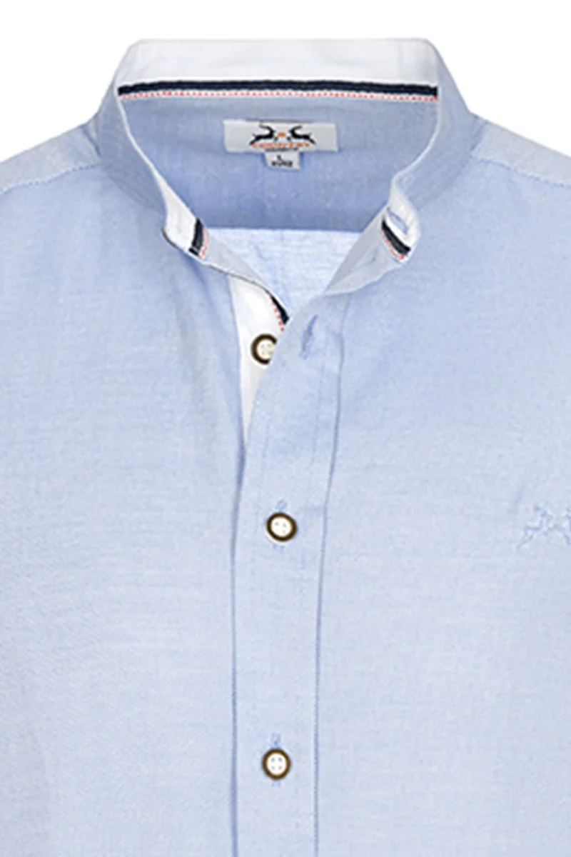 MADDOX Herren Trachtenhemd Slimfit - Hemd-90 | Sky