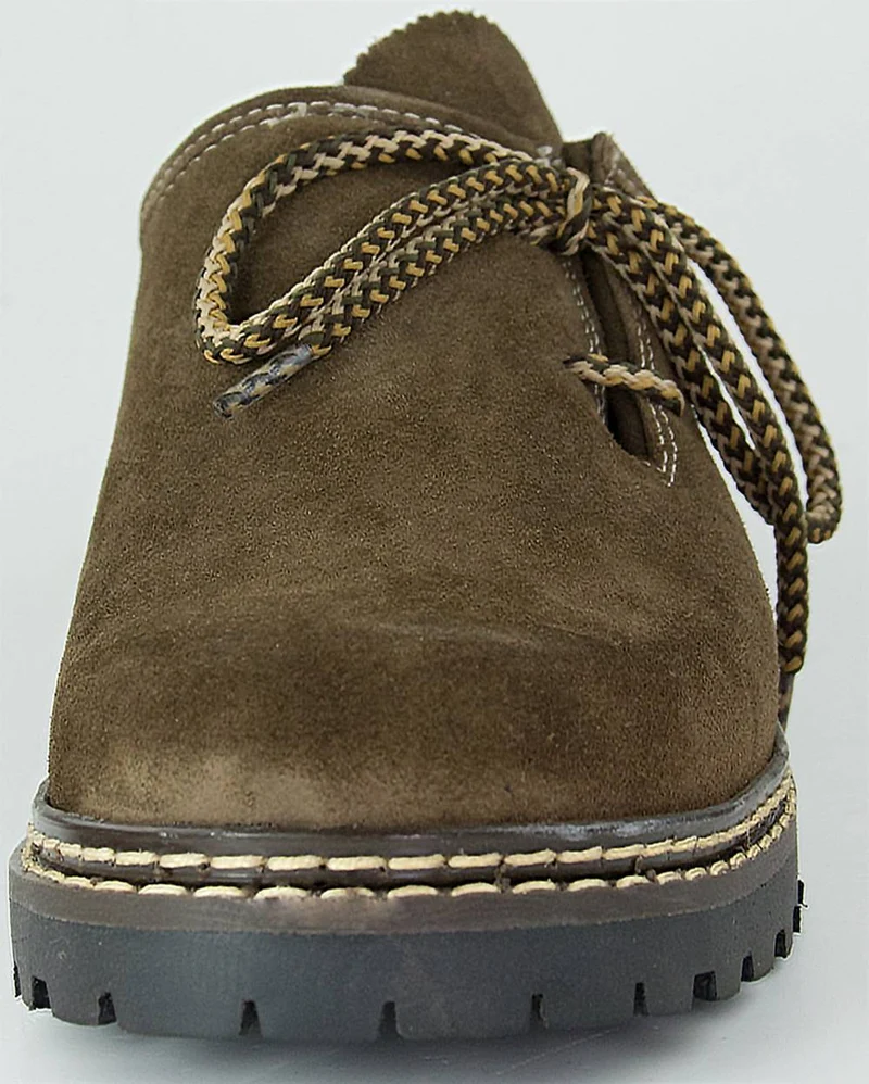 MADDOX Haferlschuhe "Julian" Veloursleder | Holz