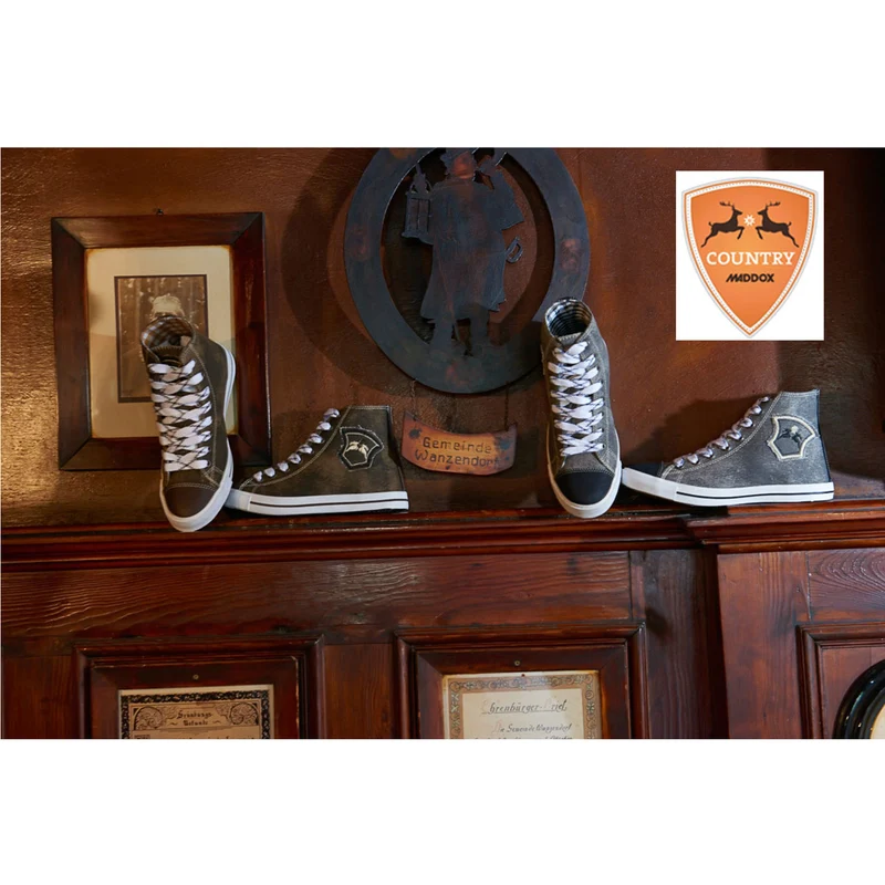 MADDOX Trachtenschuhe Sneaker "Siegfried" | Wood Braun