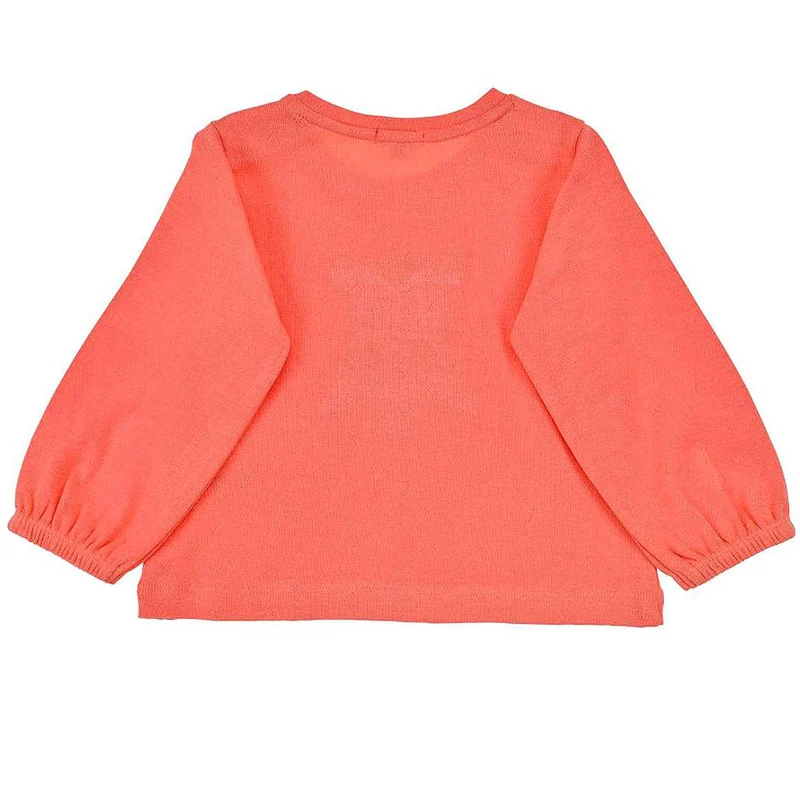 BONDI Baby Mädchen Langarmshirt "Eule" 86968 | Apricot