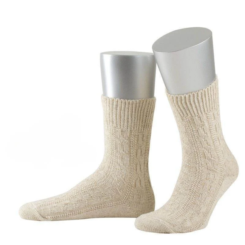 Traditional Costume - Schopper Men's Socks (beige/meliert)