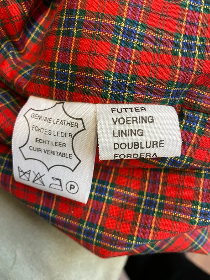Trachtenjacke Herren Leder grün Vintage Landhaus Gr. 50