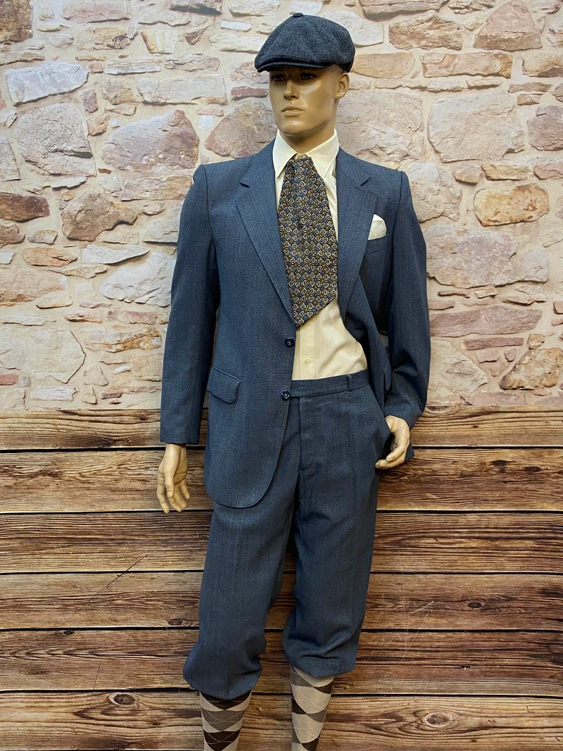 Knickerbocker -Vintage Anzug – 20er Jahre Stil – Komplett-Outfit im britischen 1920er-Jahre-Stil