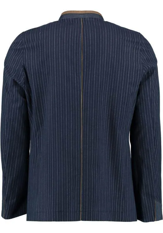 Gipfelstürmer Traditional Slim Fit Jacket "Xedari" marine