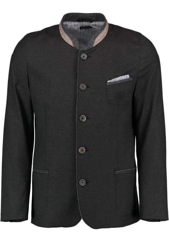 Gipfelstürmer Traditional Jacket "Tony" anthracite