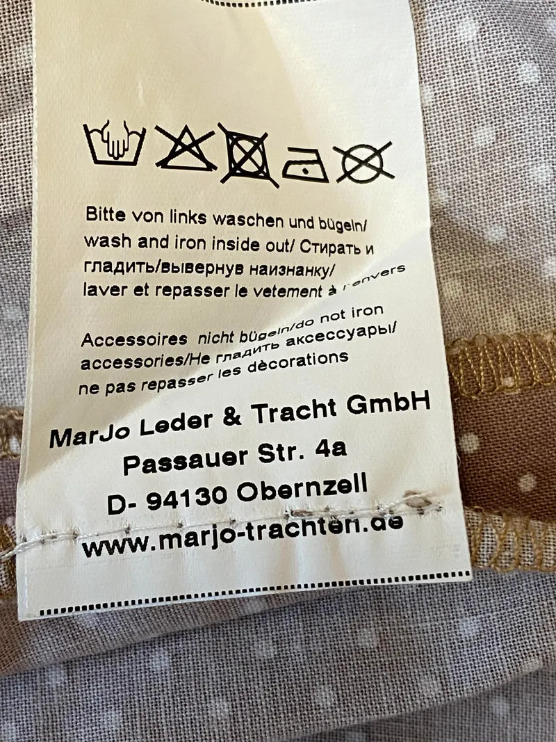 Dirndl, Bluse, Schürze – 3-teilig, Größe 36