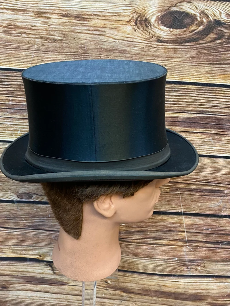 Zylinder-Hut – schwarz - Gr.56