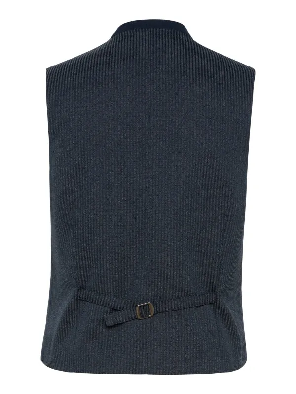 Berwin Traditional Vest "Konrad" navy