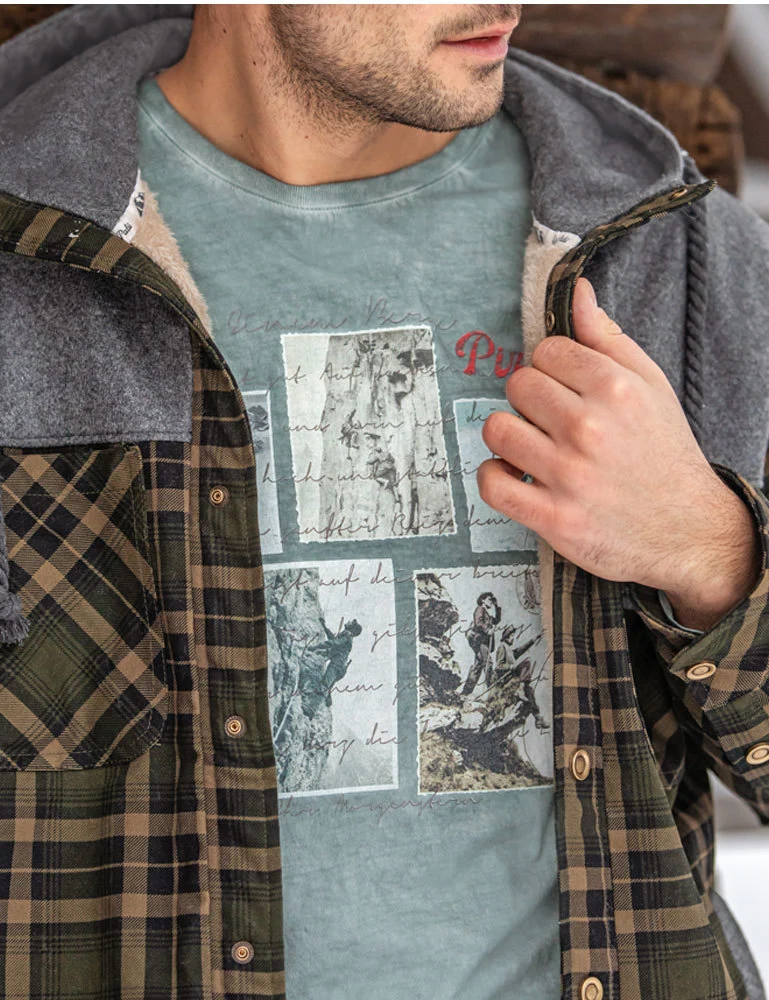 Piz Palü Herren Jacke "Tacherting" | Olivgrün