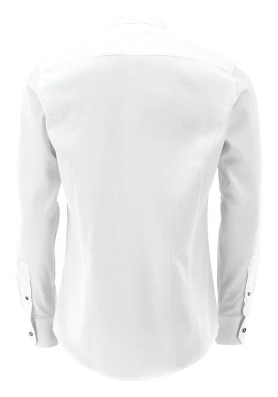 Gipfelstürmer Men's Slim Fit Shirt "Summit" white